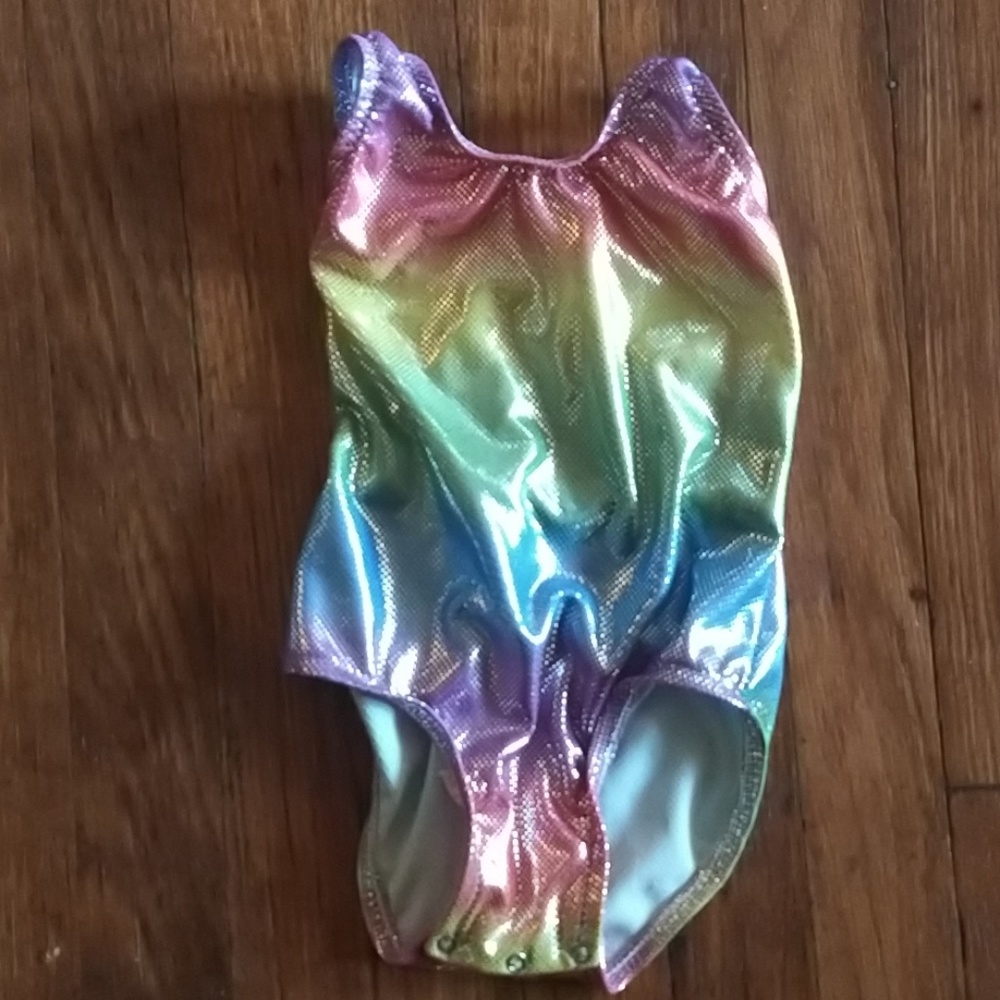 Shimmery Rainbow Toddler Swimsuit